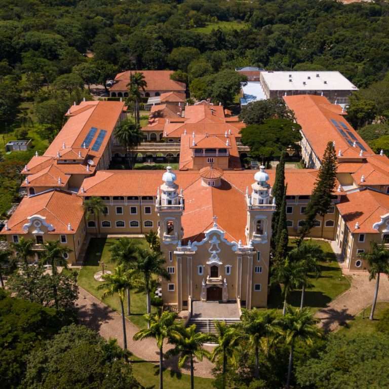 Vista aérea Mosteiro Itaici
